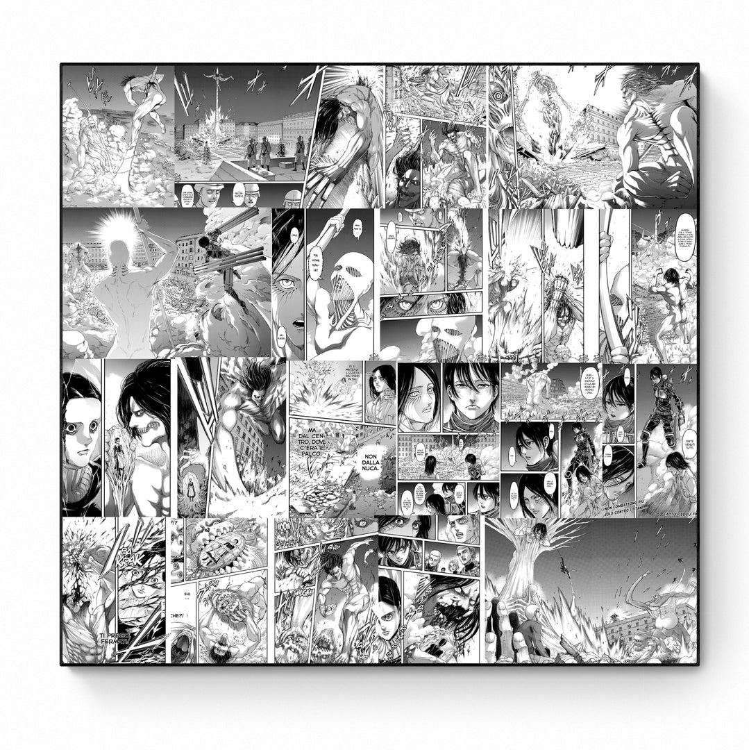 AOT - Eren vs Gigante Martello - Image 3